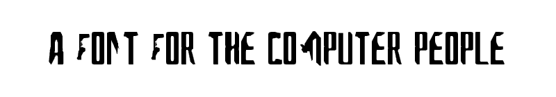 A Font For The Computer People