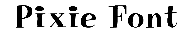 Pixie Font